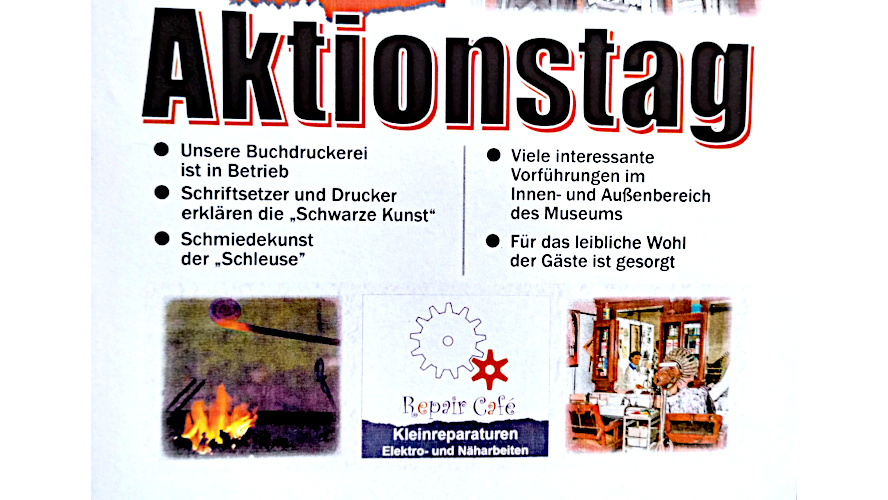 Aktionstag am 20.9.2026 von 10.00-17.00 Uhr.